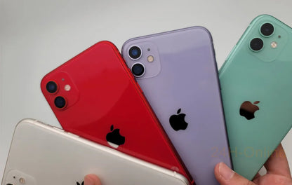 Apple iPhone 11 64/128/256GB ROM 6.1" Original Liquid Retina IPS LCD Face ID A13 IOS Genuine iPhone11 Unlocked 4G LTE Cellphone - Universal Market
