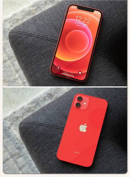iPhone 12 5G iphone12 6.1" Genuine Super OLED RAM 4GB ROM 64/128/256GB A14 Bionic Face ID NFC 98% New Original Cell Phone - Universal Market