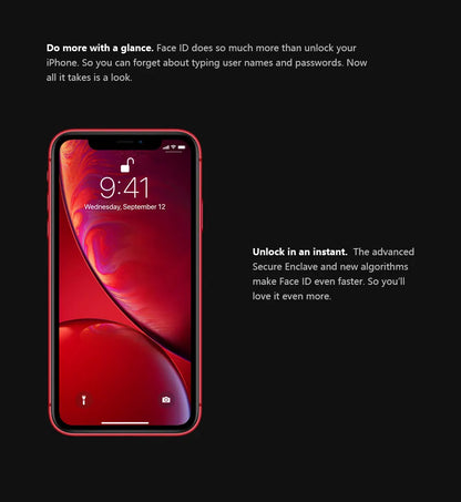 Apple iPhone XR Original 6.1" Liquid Retina IPS LCD RAM 3GB ROM 64GB/128GB/256GB 4G LTE IOS A12 Bionic Face ID Genuine Cellphone
