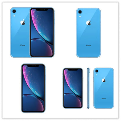Apple iPhone XR xr Unlocked RAM 3GB ROM 64GB/128GB /256G Mobile Phone 4G LTE 6.1 Hexa-core 12MP Fingerprint  used Smartphone