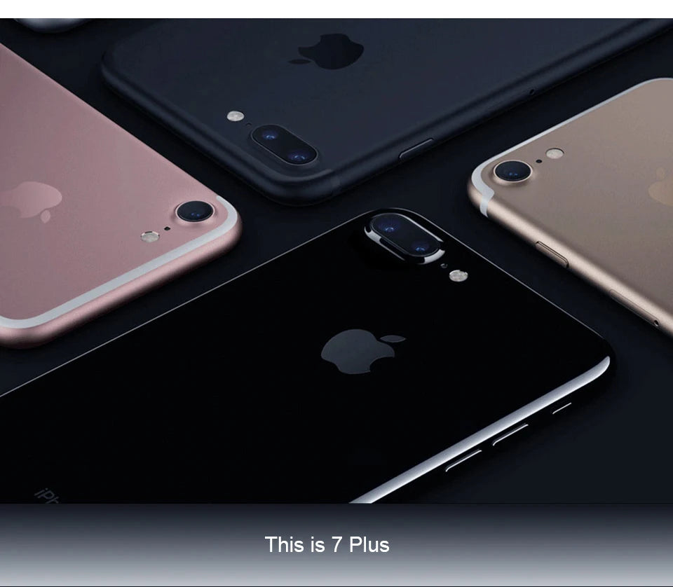 Original Unlocked Apple IPhone 7 Plus 5.5'' 12.0MP Fingerprint LTE 3G RAM 32G/128G/256G ROM Mobile PhoneQuad Core  Cell Phone