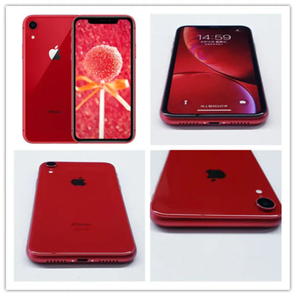 Apple iPhone XR xr Unlocked RAM 3GB ROM 64GB/128GB /256G Mobile Phone 4G LTE 6.1 Hexa-core 12MP Fingerprint  used Smartphone