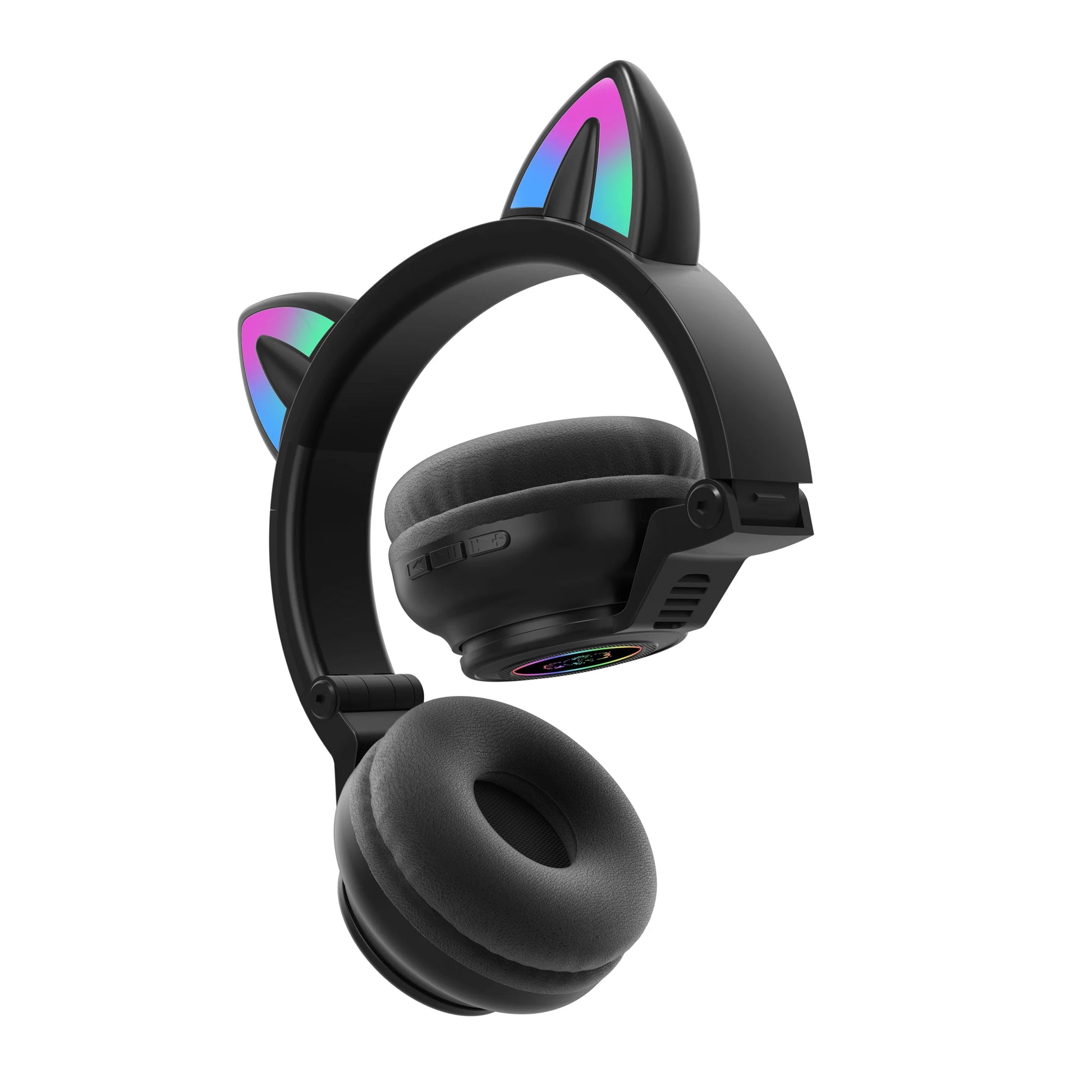 HiFi Girls Wireless Unicorn headphones with Mic phone Stereo Bass Cute Children Music Kid Cat Bluetooth Headsets Support SD Card - Universal Market