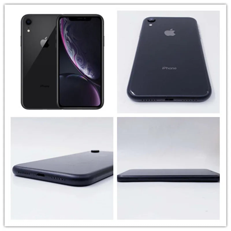 Apple iPhone XR xr Unlocked RAM 3GB ROM 64GB/128GB /256G Mobile Phone 4G LTE 6.1 Hexa-core 12MP Fingerprint  used Smartphone