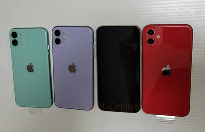 Apple iPhone 11 64/128/256GB ROM 6.1" Original Liquid Retina IPS LCD Face ID A13 IOS Genuine iPhone11 Unlocked 4G LTE Cellphone - Universal Market