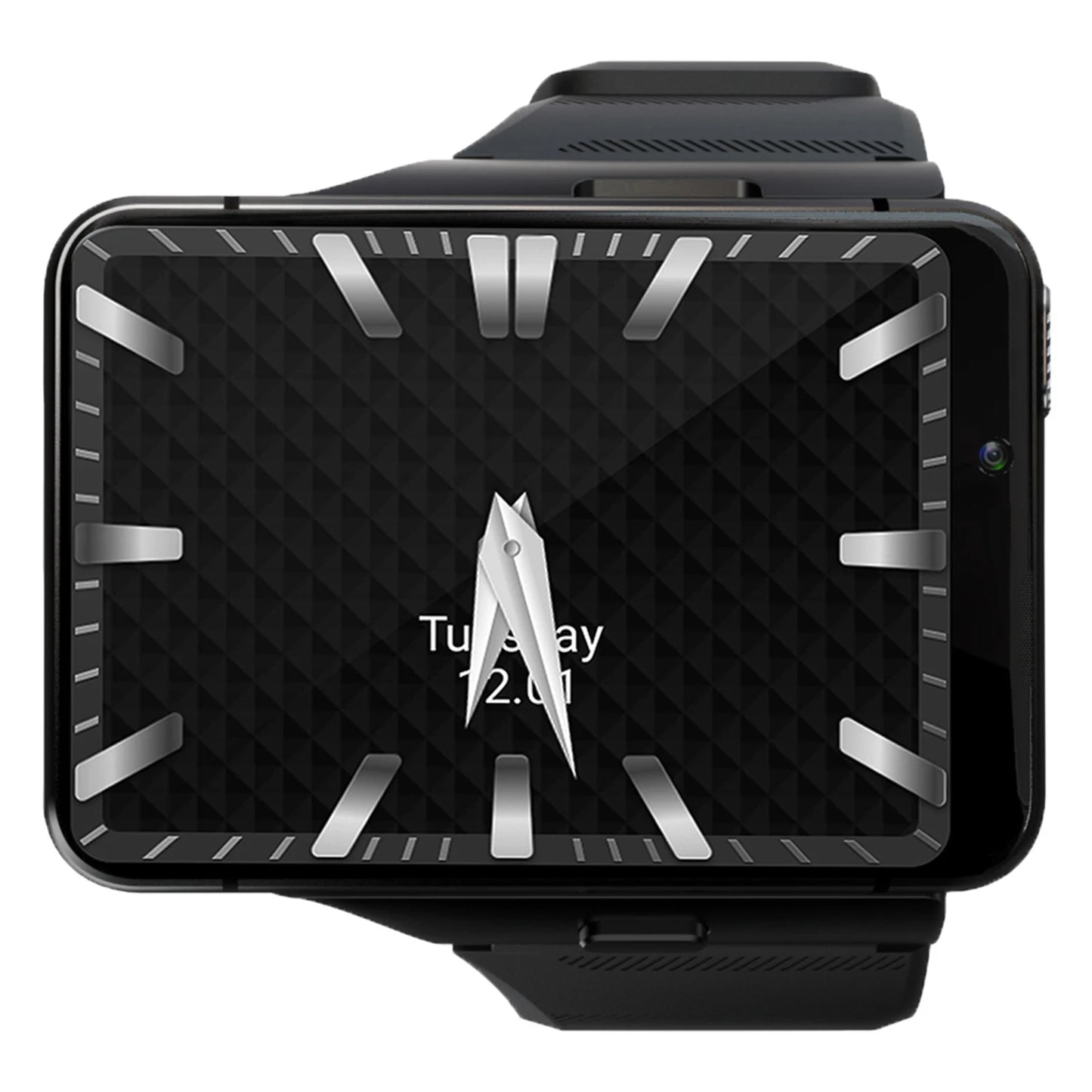 LOKMAT Smart Watch 2.88" Smartwatches Full Touch 4GB+64GB Dual Camera Smartwatch Video Chat Heart Rate Monitor Waterproof Watch