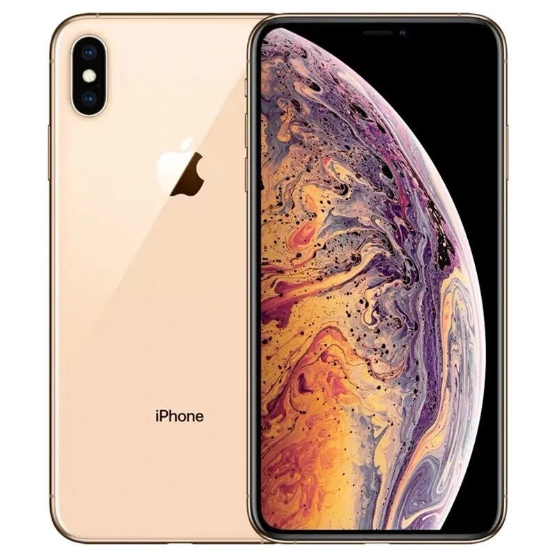 Apple iPhone XS 5.8" Retina OLED Display 4G LTE 2658mAh A12 Bionic Chip 4G RAM 64GB/256GB/512GB ROM Original Unlocked Used Phone - Universal Market