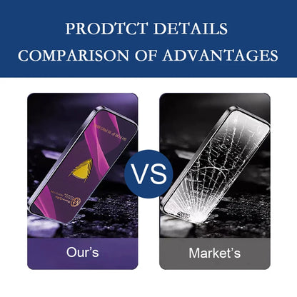 2pcs For iPhone 17 Air Pro Max 16e Premium Tempered Glass 9H Screen Protector Anti Scratch Full Glue Armor Retailer Box Choice
