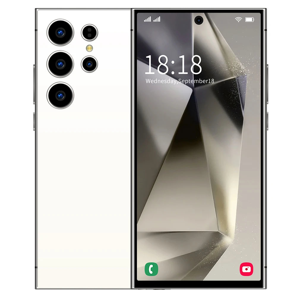 Global Edition  2026 HOT S26 Ultra NEW 7.3HD Original Smart Dual Card 7800mAh Battery Facial Recognition Function