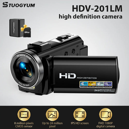 Digital Camera Photographic Cameras With 3.0 Inch Rotating Screen Professional Photo Camera Hd Video Kids Cameras  For Home - Universal Market