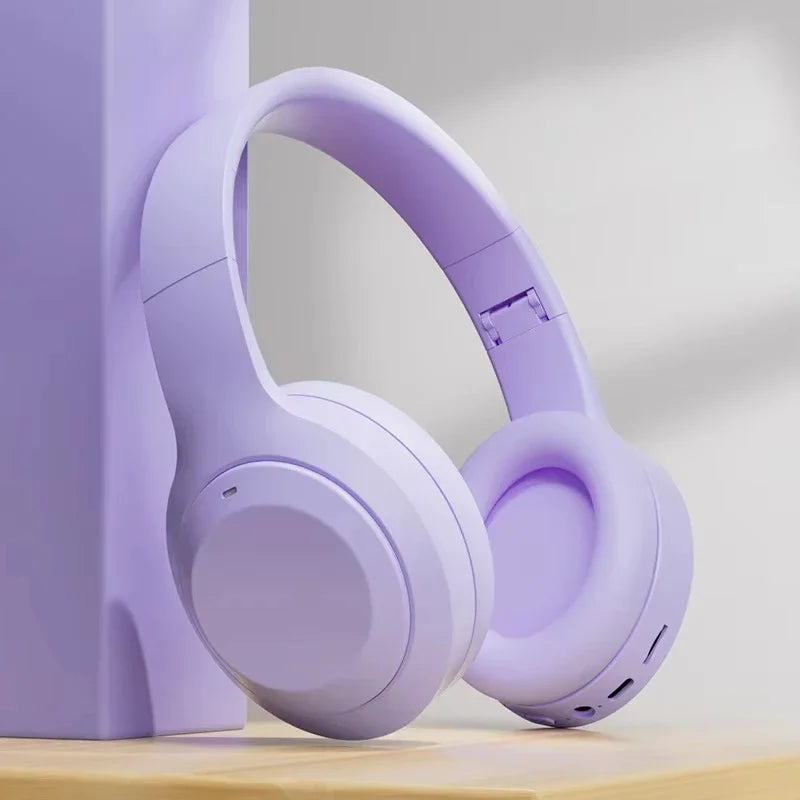 M5 Wireless Headset Bluetooth5.3 HiFi Stereo Earphones Noise Cancelling Gaming Headband Foldable with Mic Earbuds - Universal Market