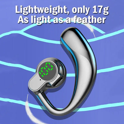 Wireless Bluetooth Headphones Full Open Headset Air Conduction Ear Hook Earphones Handsfree Noise Canceling Audifonos Sports - Universal Market