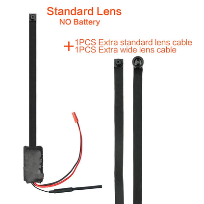 1080P HD Mini WiFi Camera Diy Module Nanny Video Recorder 4K Home Security Micro Camcorder Alarm RemoteControl Monitor hidden TF - Universal Market