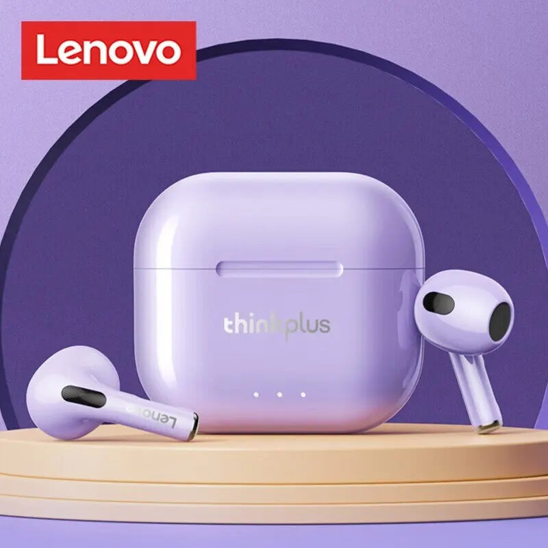 Lenovo LP40 Plus Bluetooth Earphones Wireless Headset Noise Reduction Headphones 230mAh HiFi Stereo Sports Earbuds With Mic - Universal Market