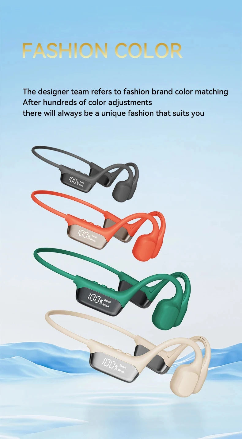 Xiaomi Mijia Bone Conduction Earphones IPX8 Waterproof Headset for Swimming Bluetooth 5.4 Wireless Sport Headphones MP3 32G RAM - Universal Market