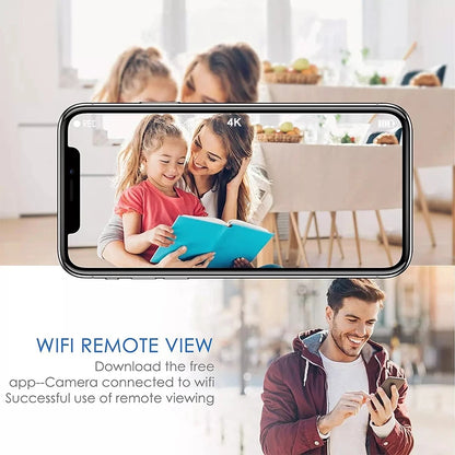 HD 1080P DIY Portable WiFi IP Mini Camera P2P Infrared Night Vision Remote View Micro Webcam Camcorder Wearable Video Recorder - Universal Market