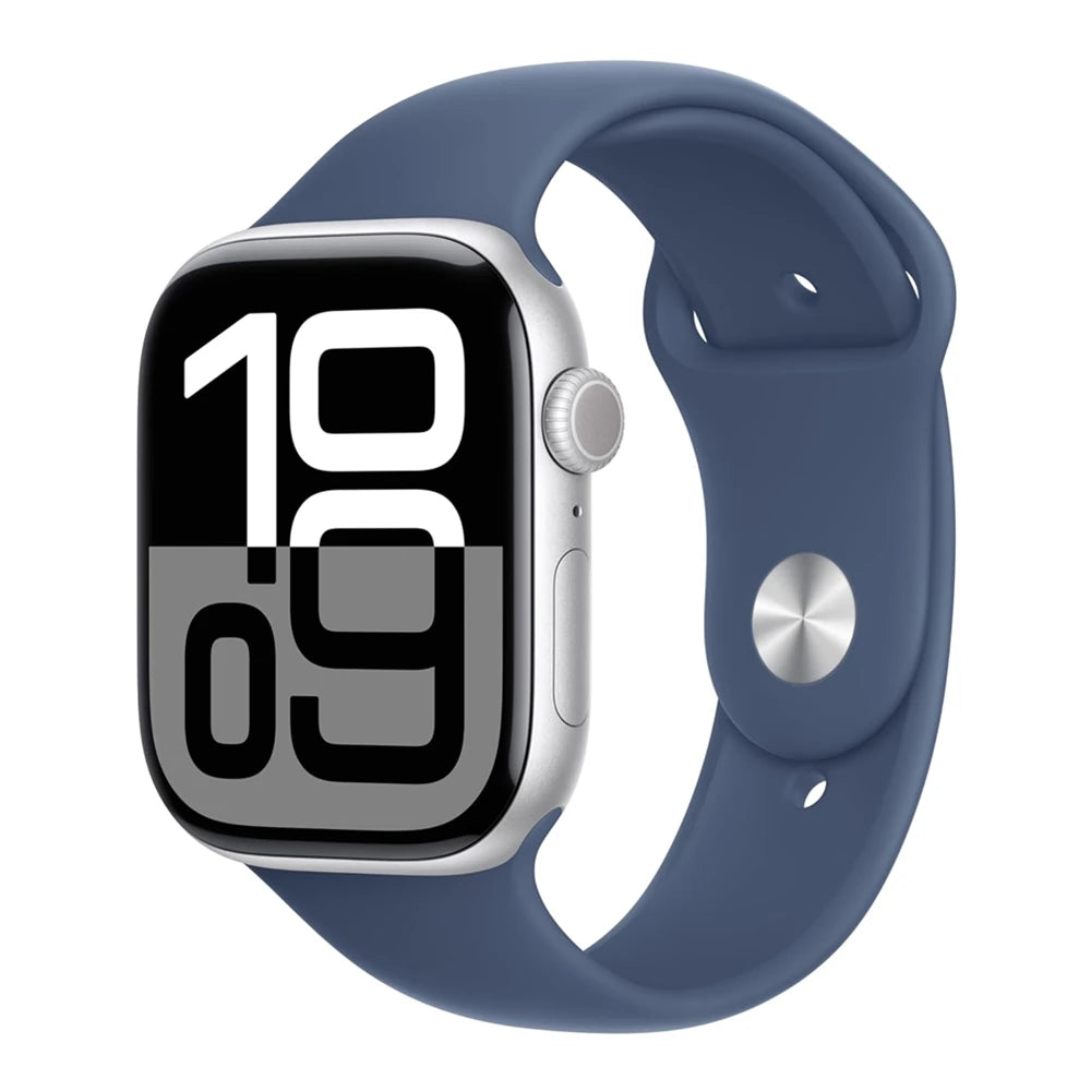 Apple Watch Series 10 GPS Smartwatch with Aluminium Case with Sport Band Water Resistant Always-On Retina Display