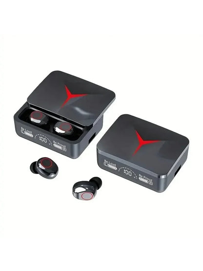 VIKEFON M90 TWS Bluetooth 5.3 Earphones Wireless Headphones Touch Control Gaming Headsets HIFI Stereo Sound Reduction With Mic - Universal Market