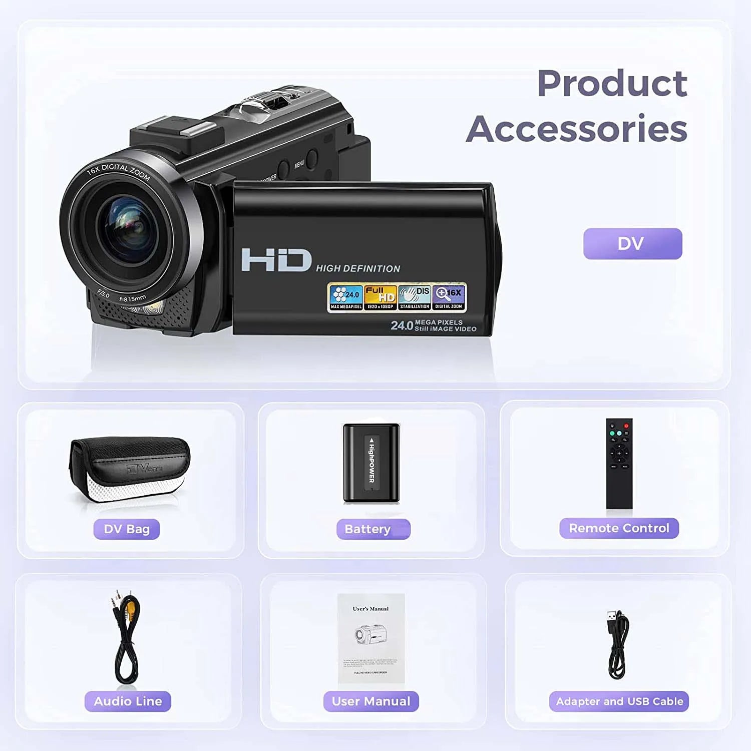 Digital Camera Photographic Cameras With 3.0 Inch Rotating Screen Professional Photo Camera Hd Video Kids Cameras  For Home - Universal Market