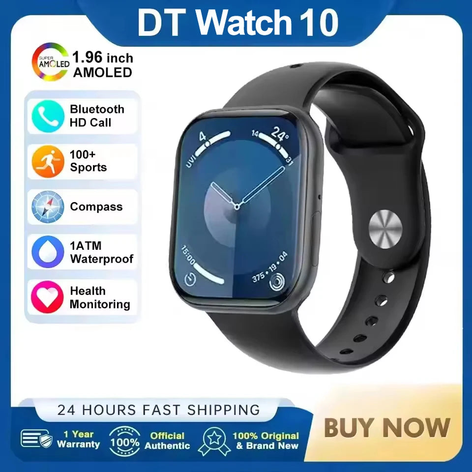 2025 New Series 10 For Apple Watch 10 SmartWatch 16G Memory Music Video NFC Bluetooth Call Waterproof Smartwatch For Android IOS