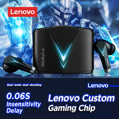 Choice Original Lenovo LP6 TWS Wireless Buletooth V5.1 Earphones Dual Mode Music Gaming Headsets New E-Sports  Headphones - Universal Market