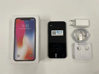 Original Unlocked Apple iPhone X Face ID 64GB/256GB ROM 5.8" 3GB RAM 12MP Hexa Core iOS A11 Dual Back Camera 4G LTE Mobile phone