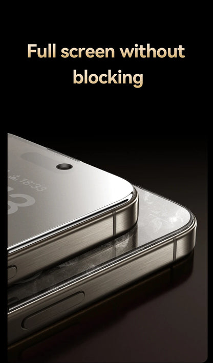 Joyroom 1/2PCS 20° Anti-spy Glass For iPhone 16 15 Pro Max Glass For iPhone 14 13 12 Pro Max Privacy Screen Protector Glass