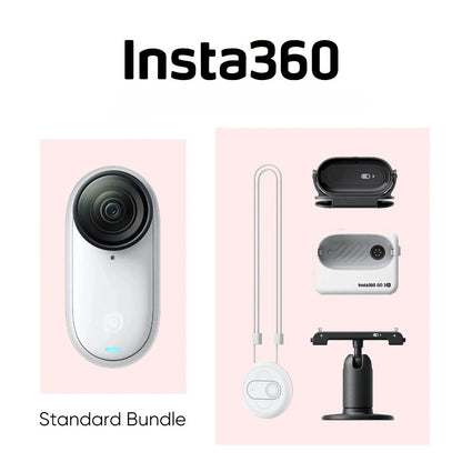 Insta360 GO 3S Camera 4K Thumb Magnetic Action Camera with FlowState Stabilization 10m Waterproof Apple Find My Vlog