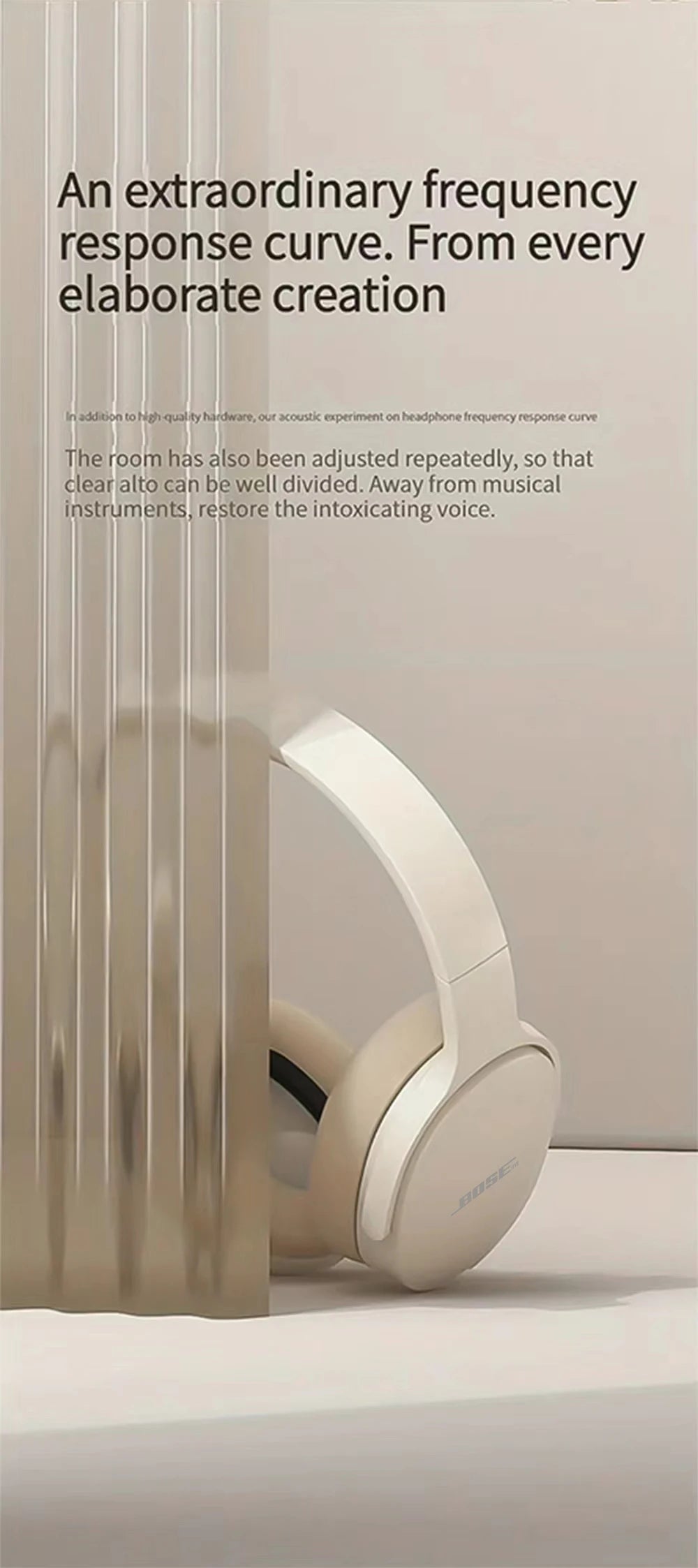 Bosebye Headphones P2961 Wireless Bluetooth 5.3 Original Earphone Stereo HIFI Headset Game Earbuds With Mic For Samsung iPhone - Universal Market