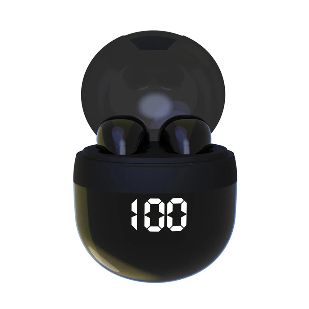 Mini SK18 Invisible Headphones Wireless Bluetooth 5.3 Headphones Bass Sleeping Headphones with Microphone Noise Cancellation HD - Universal Market