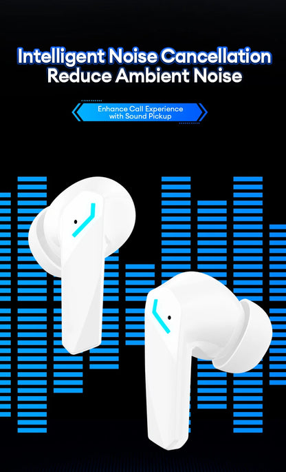 Lenovo GM2Pro Wireless Bluetooth Headset LED Light Waterproof Noise Cancelling Earbuds Wireless Headphones Bluetooth Earphones - Universal Market