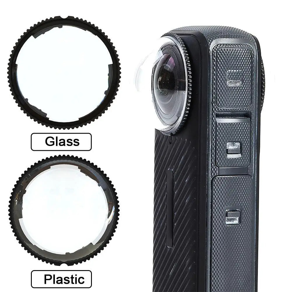 NEW Optical Glass /PMMA Lens Guards For Insta360 X4 Premium Lens Protective Guard Action Camera Anti-scratch Lens Accessories - Universal Market