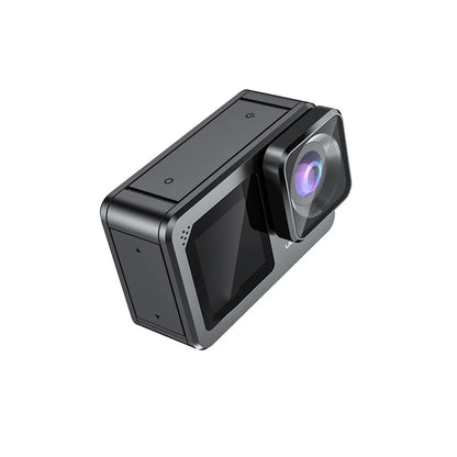 Action Camera F6W Wireless Mic 5K 4K60FPS 48MP 2.2" Touch LCD EIS Dual Screen Wi-Fi 170D Waterproof 30M 8X Zoom Sports Camera