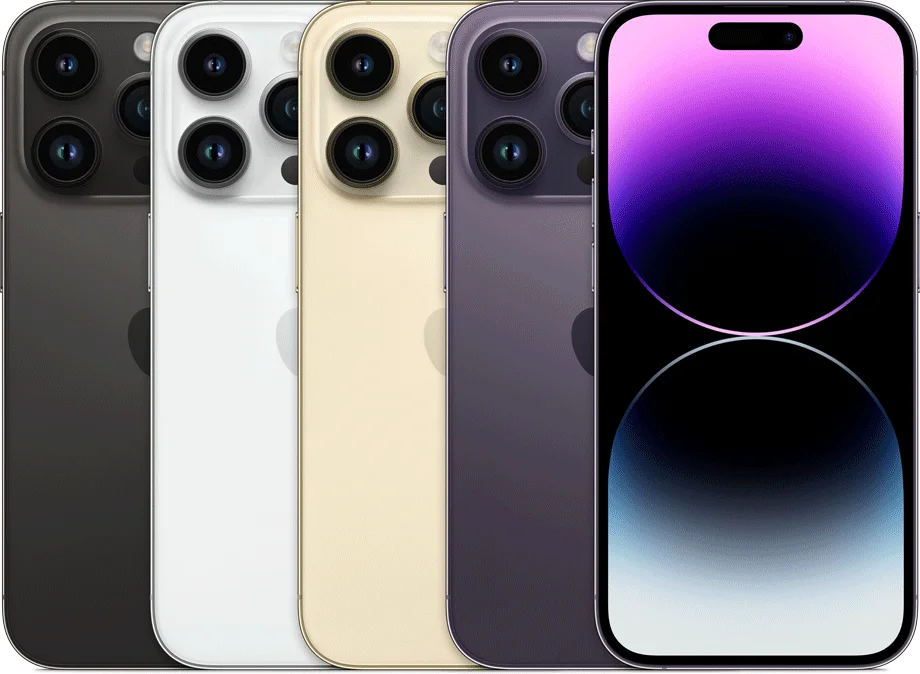 Unlocked Used Apple iPhone 14 Pro 128GB 256GB 512GB ROM 6GB RAM  Dual eSIM  1SIM+ 1eSIM 6.1" OLED Face ID NFC A15  5G Smartphone - Universal Market