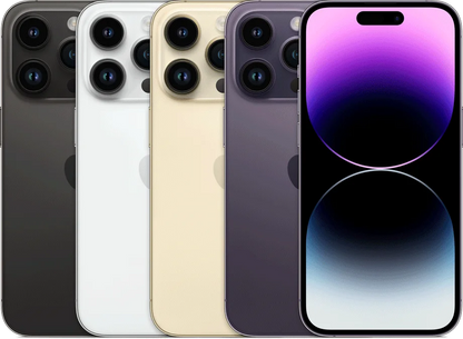 Unlocked Used Apple iPhone 14 Pro 128GB 256GB 512GB ROM 6GB RAM  Dual eSIM  1SIM+ 1eSIM 6.1" OLED Face ID NFC A15  5G Smartphone - Universal Market