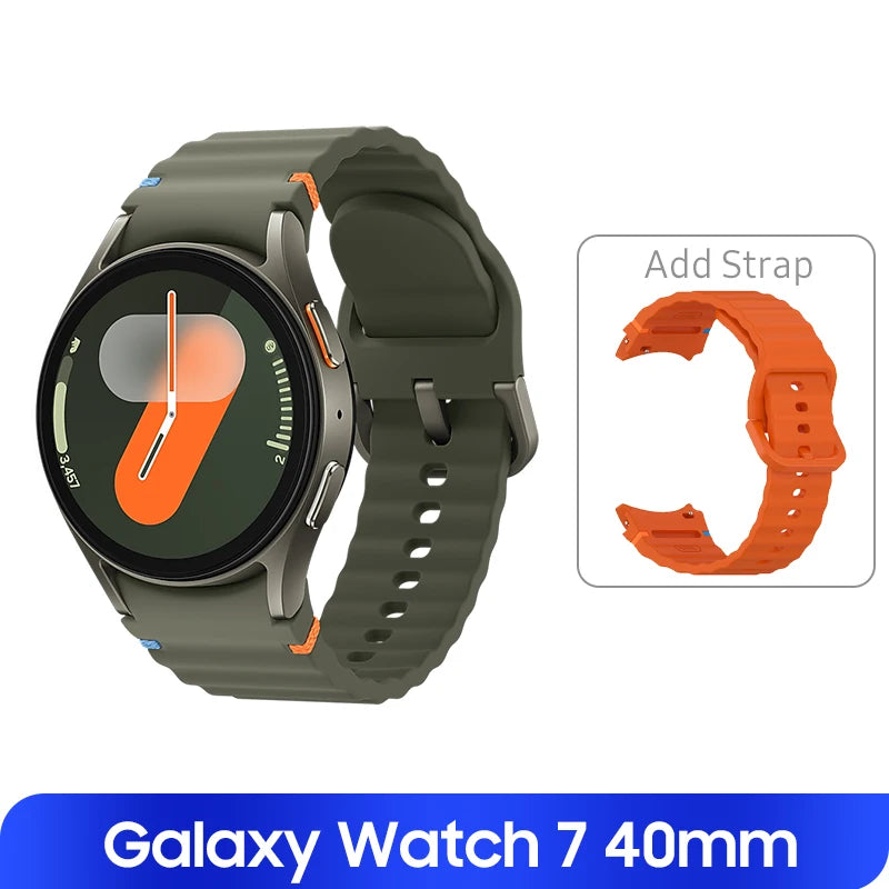 Samsung Galaxy Watch 7 40mm NFC Smartwatch 1.3'' Super AMOLED Display WiFi GPS Watch 300mAh Battery With Galaxy AI For S24 Plus
