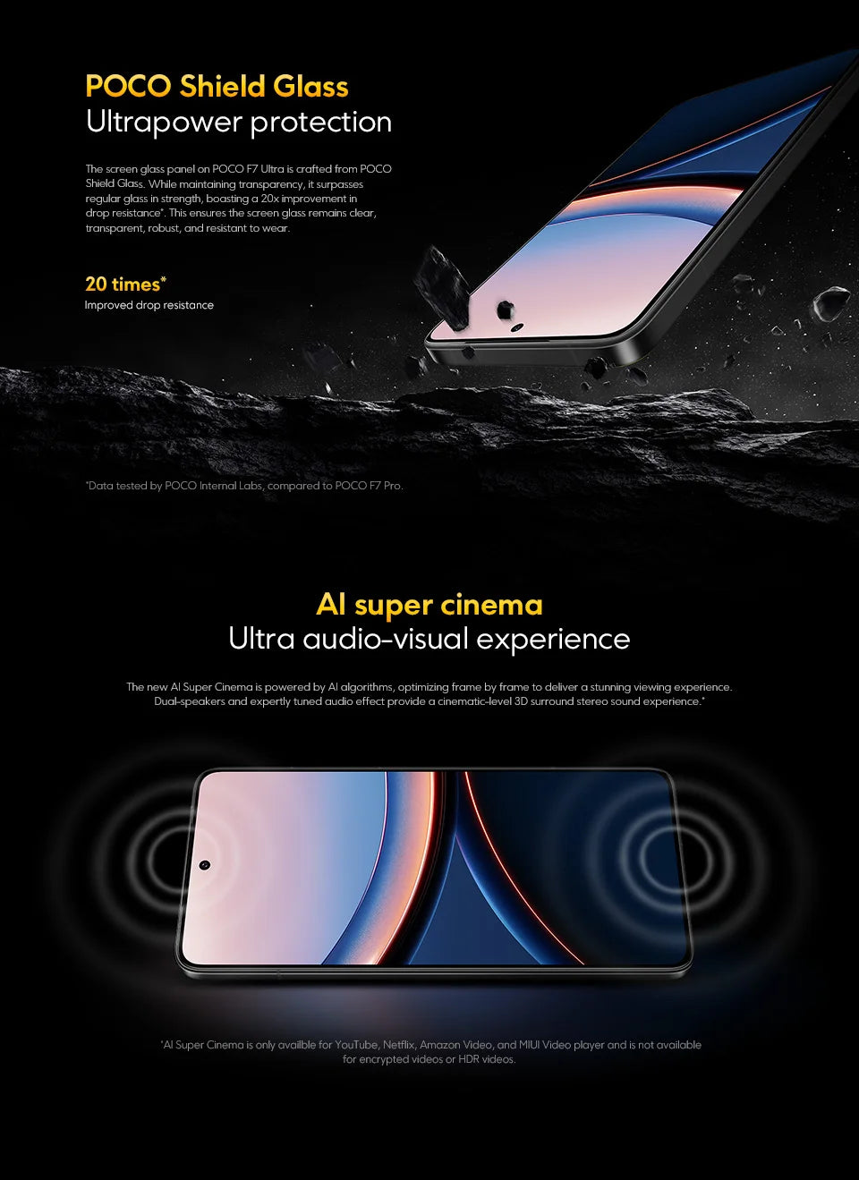 POCO F7 Ultra Global Version Smartphone Snapdragon® 8 Elite 50MP camera 6.67" 120Hz Display 120W wired and 50W wireless 5G NFC