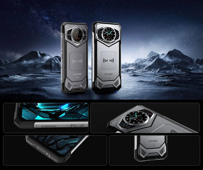 Global Version DOOGEE S200 5G Rugged Phone 12GB +256GB 6.72" Display 100MP AI Main Camera 10100mAh Mobilephone Android 14 NFC