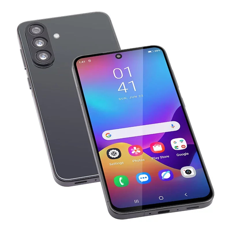 Global Version Smartphone W&O A56 4G Android 14 Dual SIM 6.7 Inch HD+ 8GB+128GB Mobile phone 5200mAh 26MP Camera Cellphone
