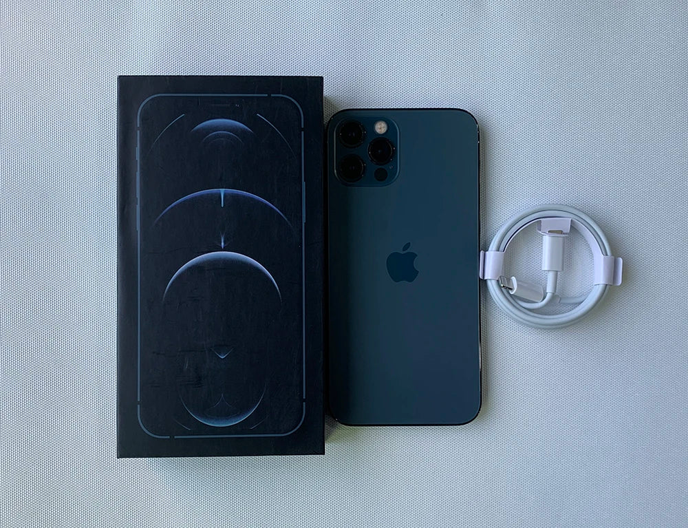 Original  Apple iPhone 12 Pro 5G Mobile Phone NFC 6GB RAM 128GB/256GB ROM Face ID 6.1'' A14 Bionic Hexa-core iphone 12 pro - Universal Market