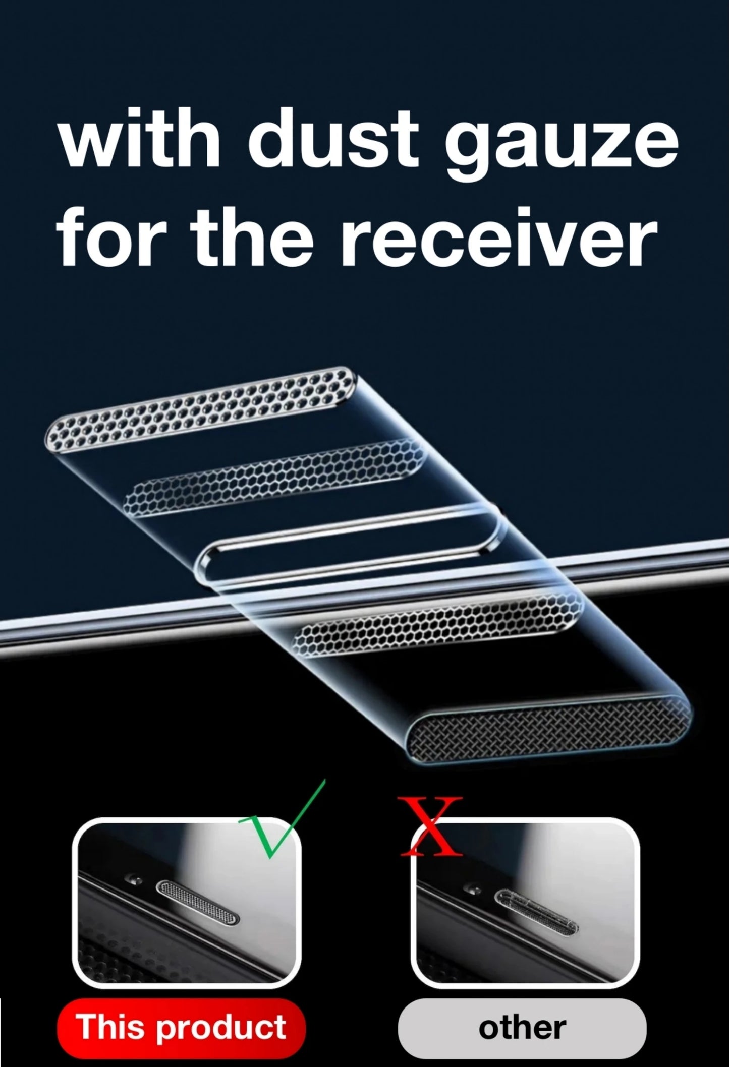 FOR iPhone 16 15 PLUS 14 Pro Max 13 12 Tempered Glass Screen Protector 11 XR XS X Dust Free Phone With Install Kit Explosion