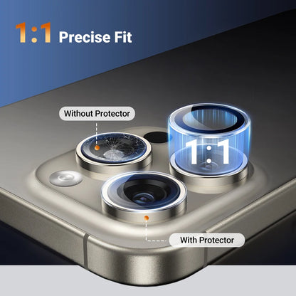 UGREEN Screen Protector For iPhone 16 Pro Full Cover Tempered Glass For iPhone 16 Plus Pro Max Camera Lens Protectors