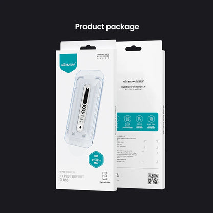 Nillkin for iPhone 16 Pro Max 16 Pro 16 Plus H+PRO Anti-Explosion Tempered Glass Phone Screen Protector with film sticking tool