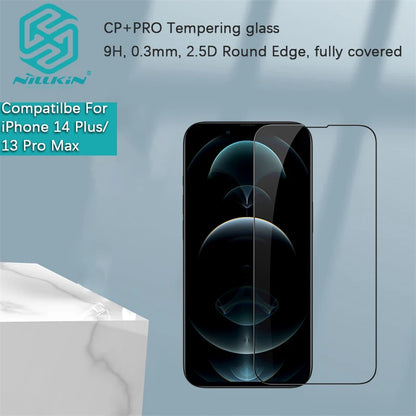 Nillkin For iPhone 15 Pro Max/15+/15 Plus/14 Pro Max/13 Pro Max CP+PRO Mobile phone screen Anti-Explosion tempered Glass