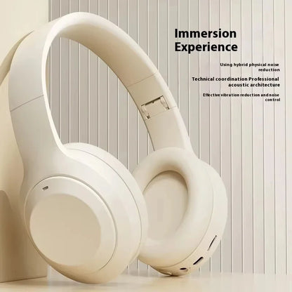 M5 Wireless Headset Bluetooth5.3 HiFi Stereo Earphones Noise Cancelling Gaming Headband Foldable with Mic Earbuds - Universal Market