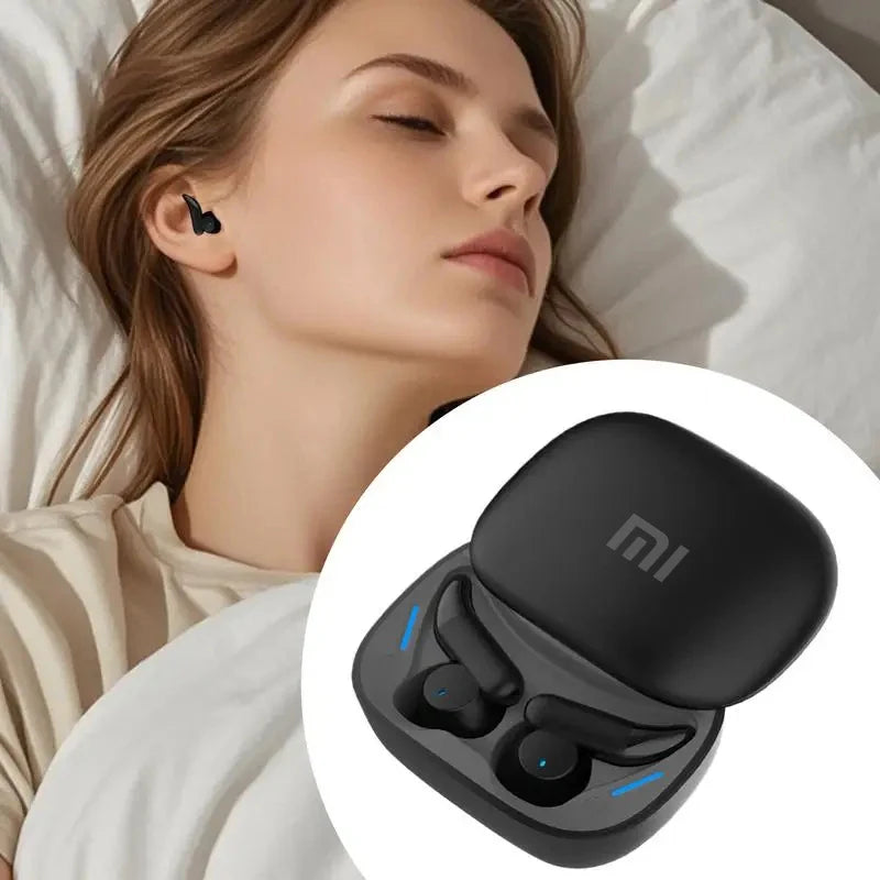 Original REDMI Wireless Bluetooth Headphone In-ear Earplugs Sleep Sliding Cover Headset Sports/Gaming Earphones With Mic - Universal Market