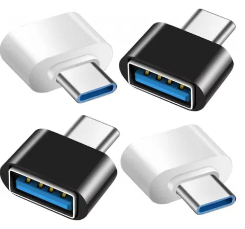 Mini Type C to USB Adapter 3.0 USB-C Male OTG A Female Data Connector For MacBook Pro iPad Mini 6/Pro MacBook Air Type C Device - Universal Market