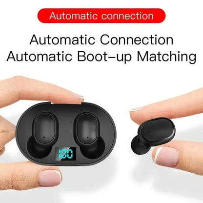 E6S TWS Bluetooth Earphones Wireless Bluetooth Headset Noise Cancelling Headsets With Microphone Headphones For Xiaomi Redmi - Universal Market