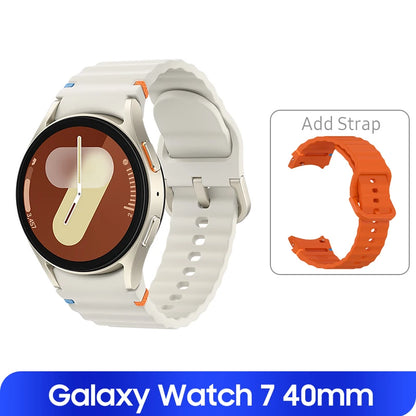 Samsung Galaxy Watch 7 40mm NFC Smartwatch 1.3'' Super AMOLED Display WiFi GPS Watch 300mAh Battery With Galaxy AI For S24 Plus