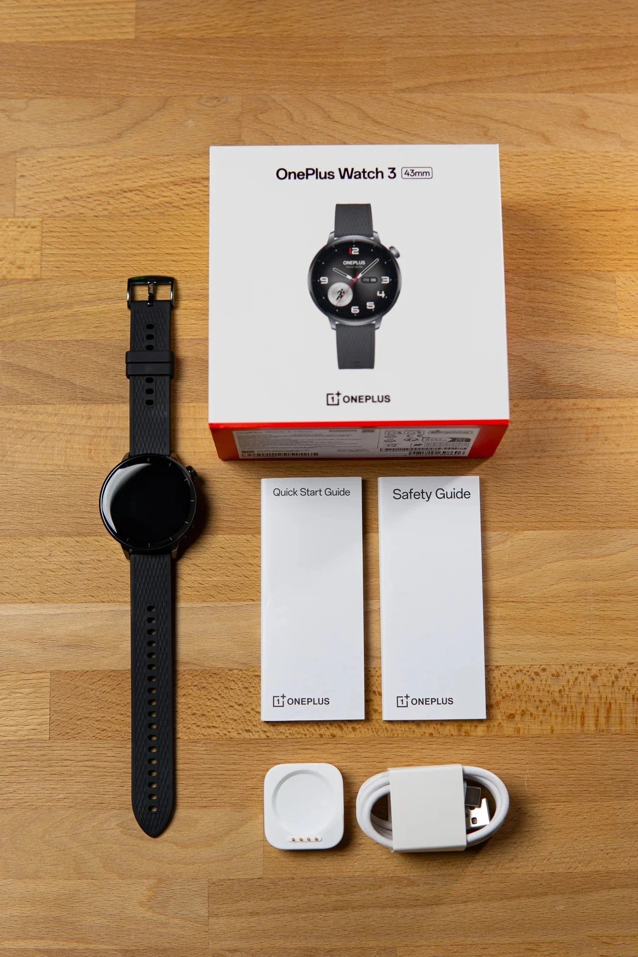 Global Version OnePlus Watch 3 43mm Smart Watch NFC 1.32" AMOLED Screen Snapdragon W5 Bluetooth Calling Health Tracking